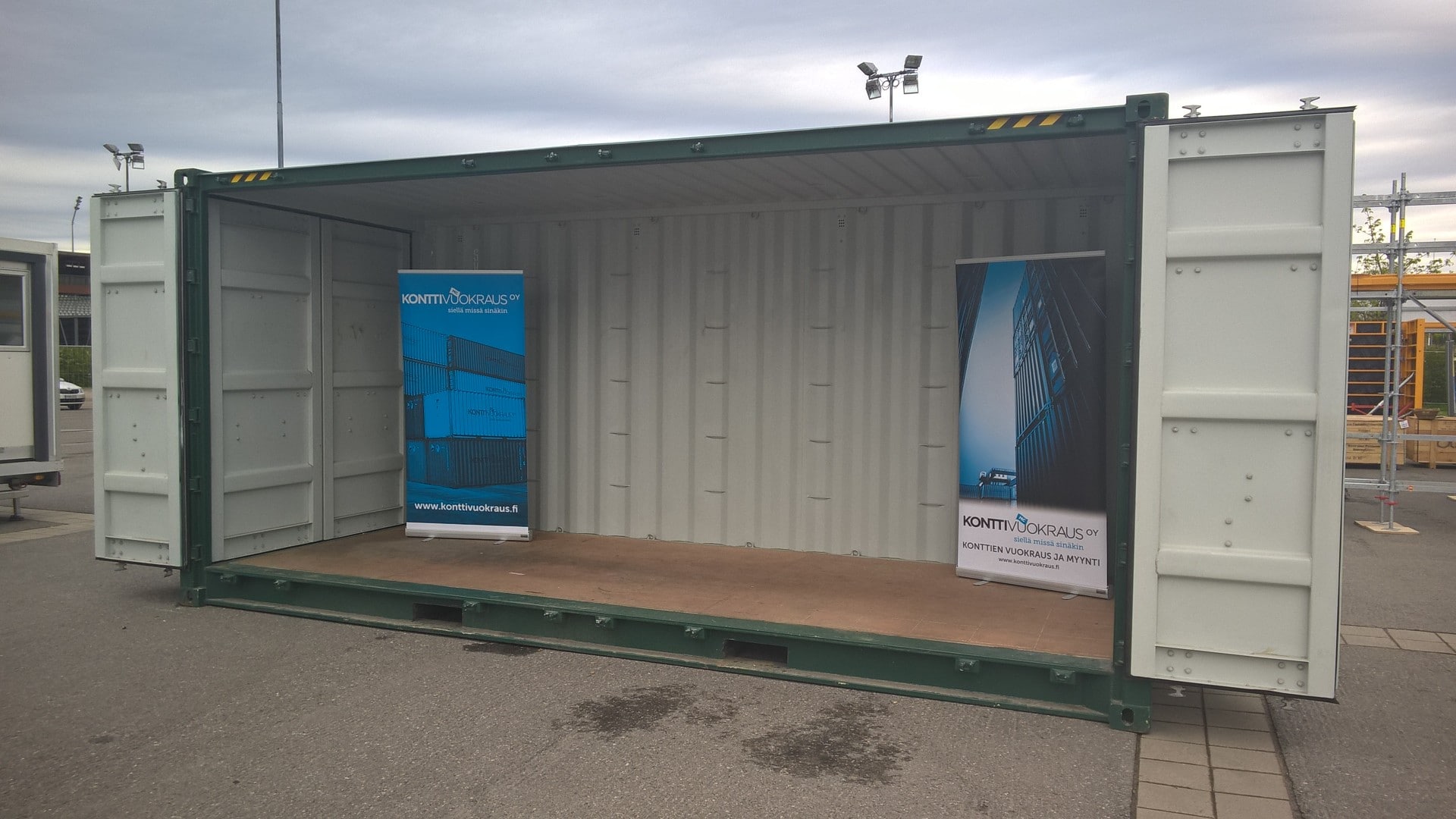 20′ HC Open Side, side opening container